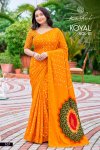 Koyal Vol 1 By Kashvi Japan Satin Mirror Work Saree